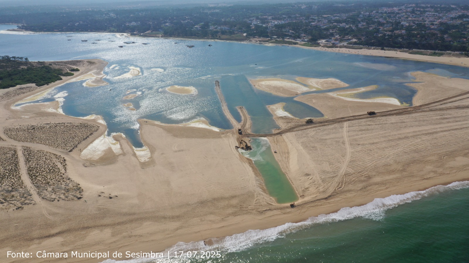 PACS-FC-01451800 - Empreitada de Abertura e Desassoreamento da Lagoa de Albufeira