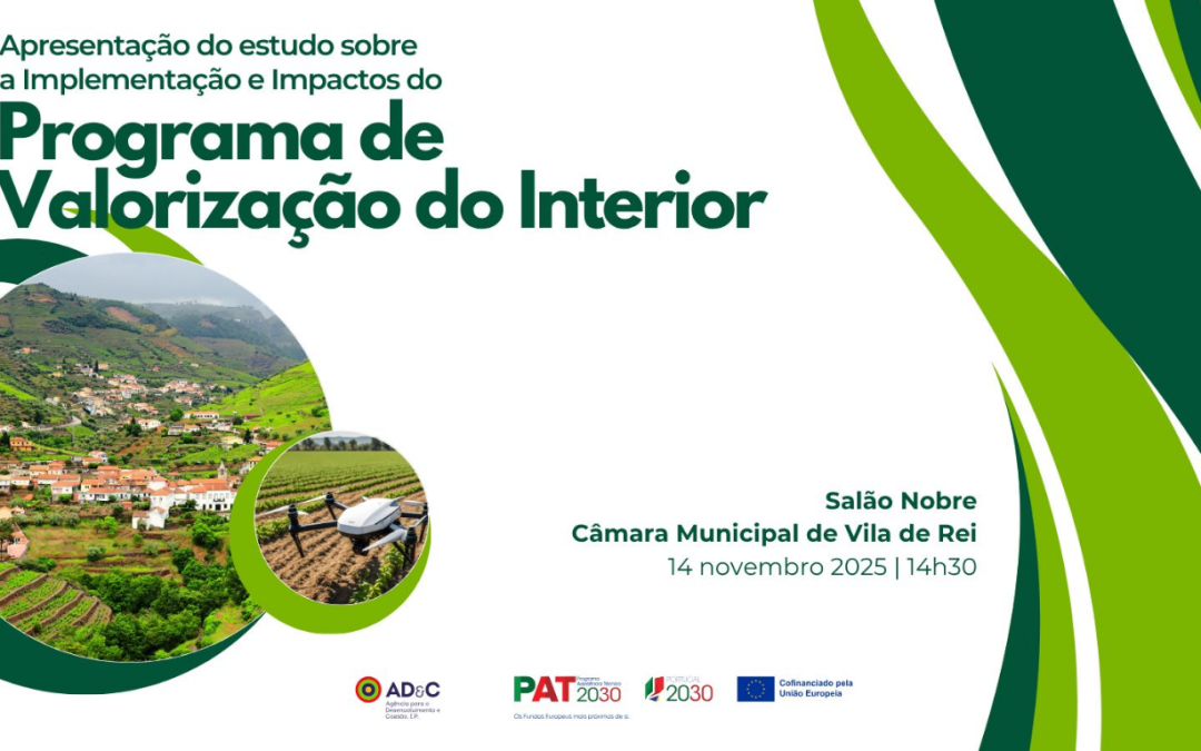 Conheça as conclusões do Estudo sobre a implementação e impacto do Programa de Valorização do Interior