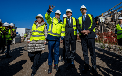 Vice-presidente da Comissão Europeia visita obra dos Túneis de Drenagem de Lisboa, cofinanciada pelo Sustentável 2030